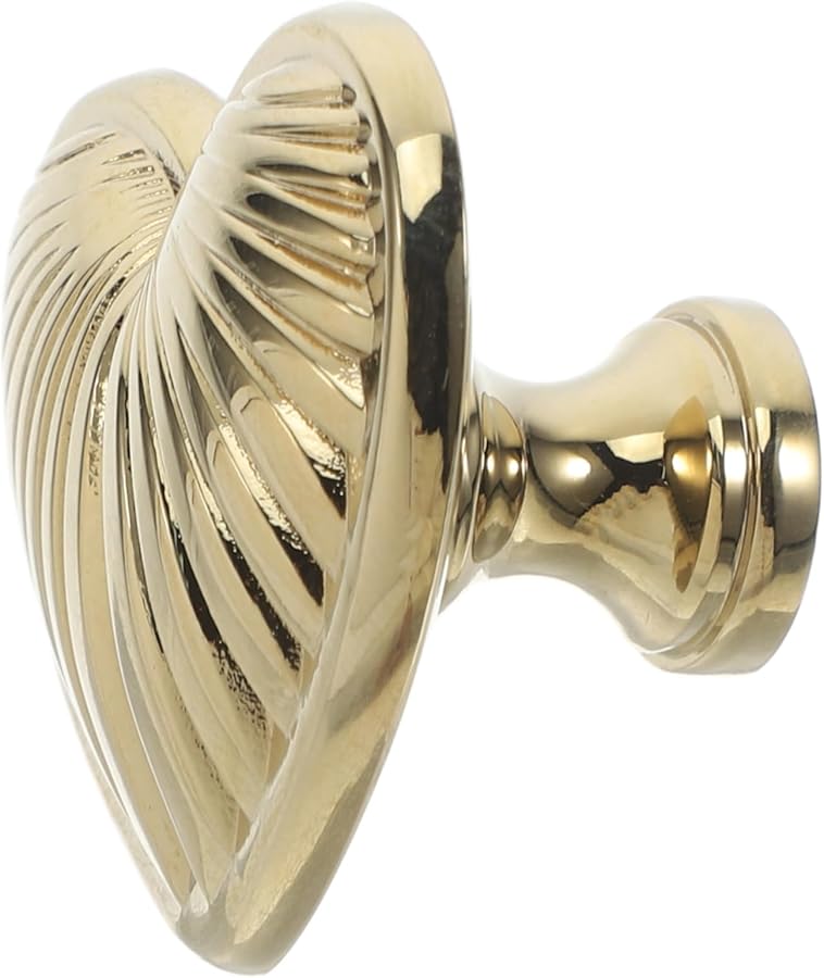 مقابض خزائن من النحاس الصلب الناعم الملمس، وأسحب درج مشكلة للمطبخ والحمام - Image 1